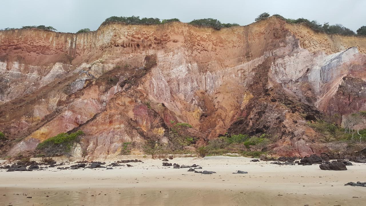 Praia Tabatinga Ap Beira Mar Com Vista Deslumbrante Da Praia Jacuma  Bagian luar foto