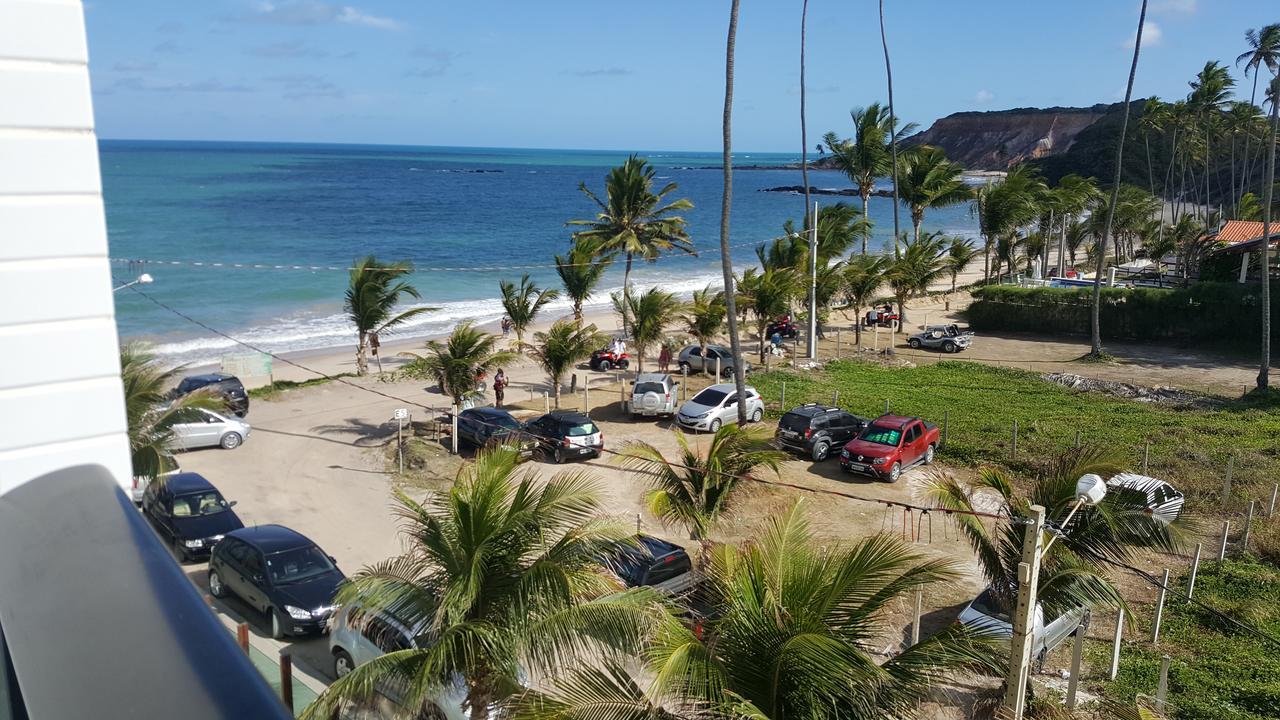 Praia Tabatinga Ap Beira Mar Com Vista Deslumbrante Da Praia Jacuma  Bagian luar foto